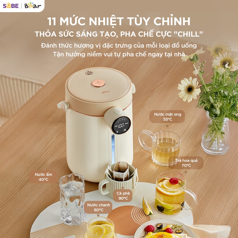 [SALE 20/10] Bình thuỷ điện Bear 3L EWB-5H30C60